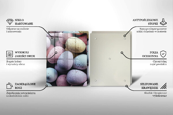 Zaščitna plošča za štedilnik velikonočna jajca