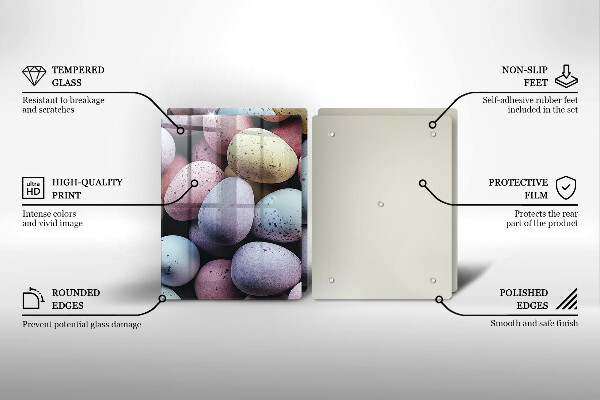 Zaščitna plošča za štedilnik velikonočna jajca