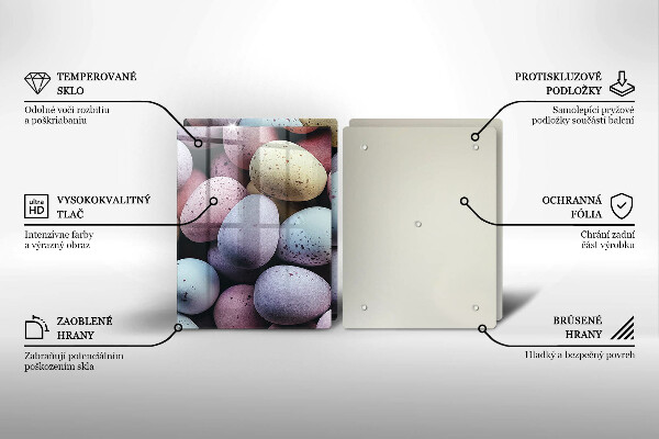 Zaščitna plošča za štedilnik velikonočna jajca