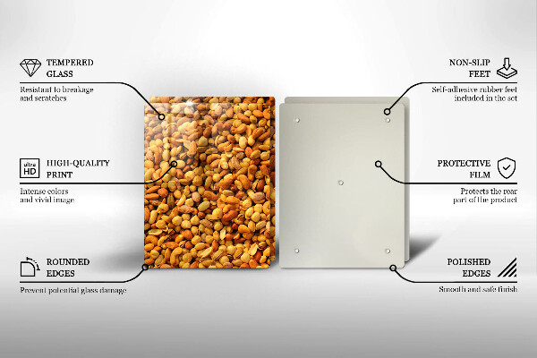 Zaščitna plošča za štedilnik Mešanica orehov