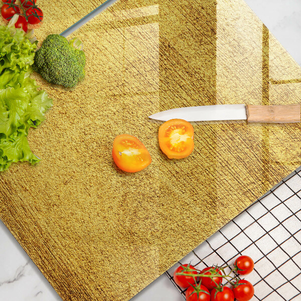 Zaščitna plošča za štedilnik Rumena abstrakcija