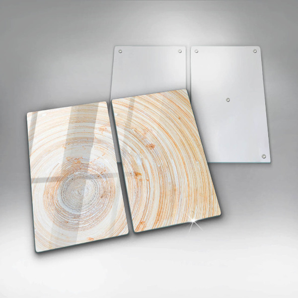 Zaščitna plošča za štedilnik Tekstura lesa