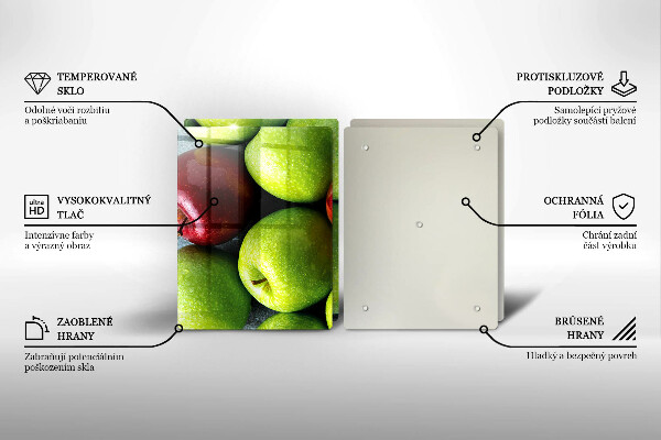 Zaščitna plošča za štedilnik Sočna jabolka