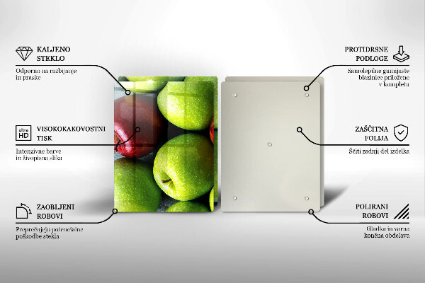 Zaščitna plošča za štedilnik Sočna jabolka