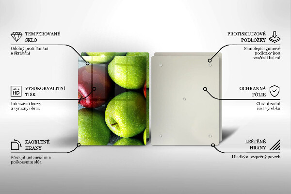 Zaščitna plošča za štedilnik Sočna jabolka