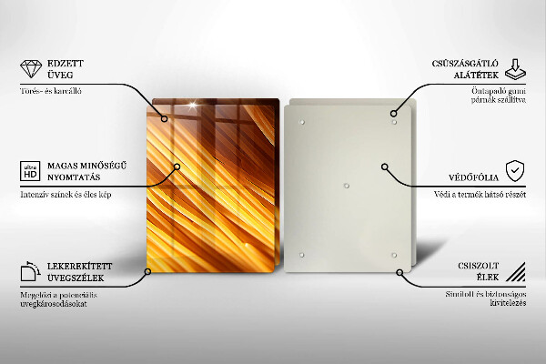 Zaščitna plošča za štedilnik Špageti testenine