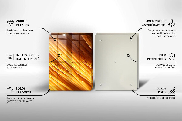 Zaščitna plošča za štedilnik Špageti testenine