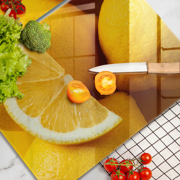 Zaščitna plošča za štedilnik Sočne limone