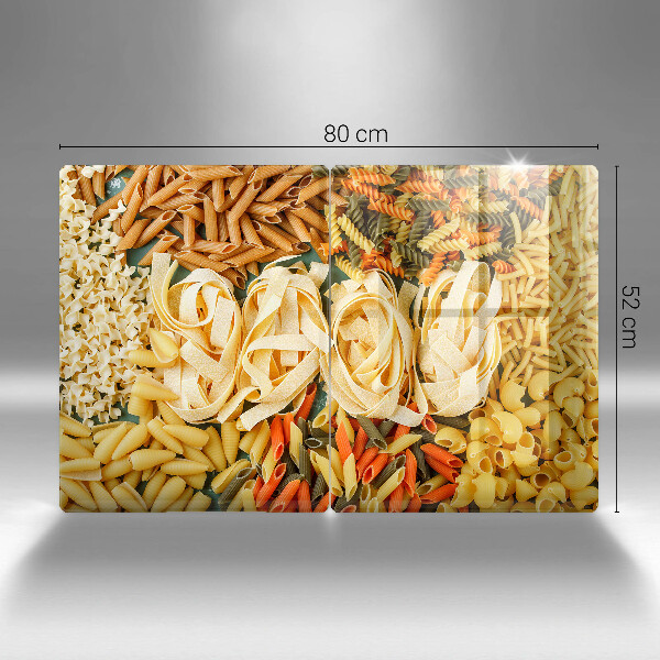 Zaščitna plošča za štedilnik Različne vrste testenin