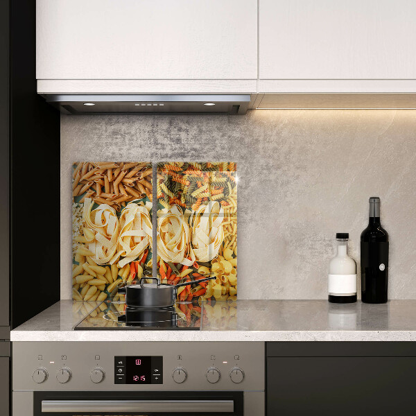 Zaščitna plošča za štedilnik Različne vrste testenin