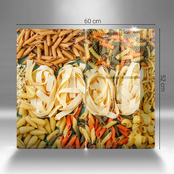 Zaščitna plošča za štedilnik Različne vrste testenin