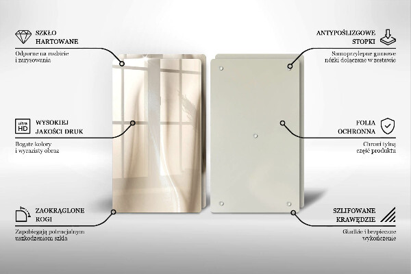 Zaščitna plošča za štedilnik Kremni sladoled