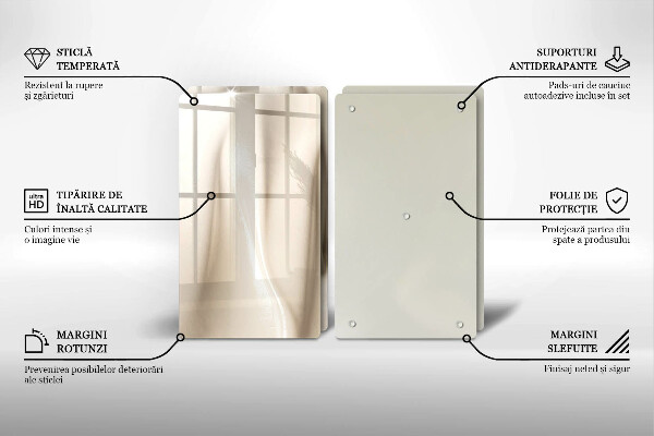 Zaščitna plošča za štedilnik Kremni sladoled