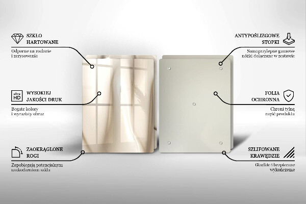 Zaščitna plošča za štedilnik Kremni sladoled