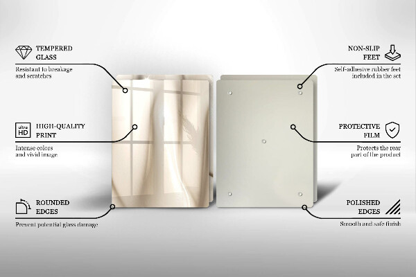 Zaščitna plošča za štedilnik Kremni sladoled