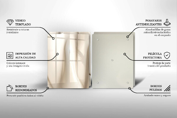 Zaščitna plošča za štedilnik Kremni sladoled