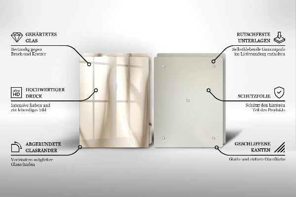 Zaščitna plošča za štedilnik Kremni sladoled