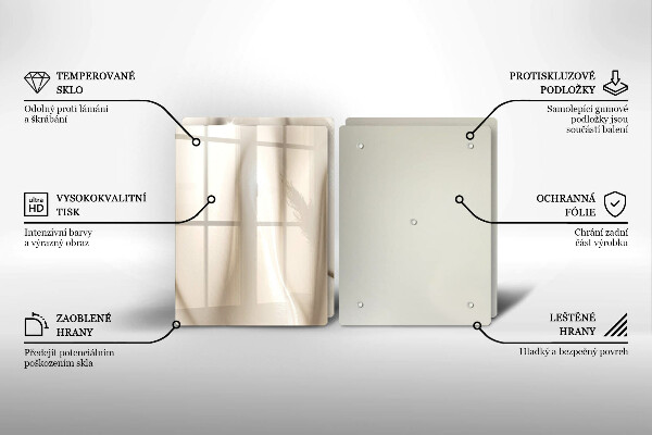 Zaščitna plošča za štedilnik Kremni sladoled