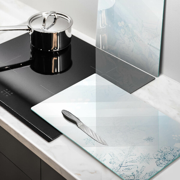 Zaščitna plošča za štedilnik Snežinka