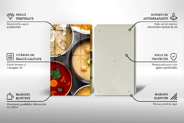 Zaščitna plošča za štedilnik Pisane juhe