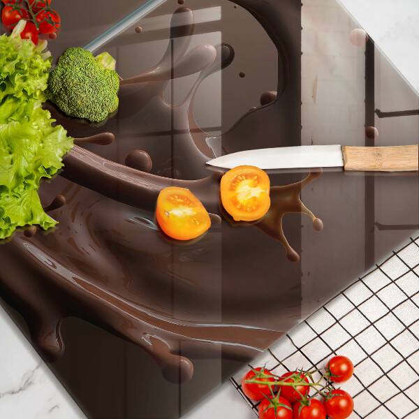 Zaščitna plošča za štedilnik Tekoča čokolada