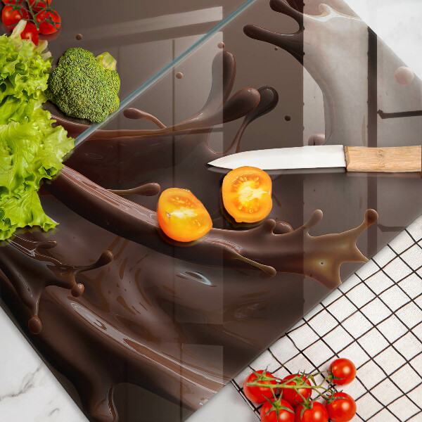 Zaščitna plošča za štedilnik Tekoča čokolada