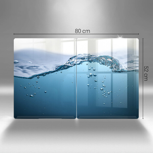 Zaščitna plošča za štedilnik Modra voda