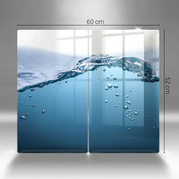 Zaščitna plošča za štedilnik Modra voda