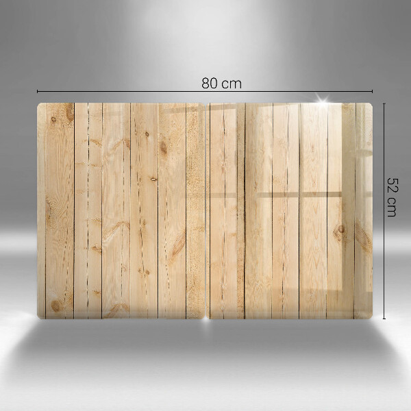 Zaščitna plošča za štedilnik Občutljive lesene deske