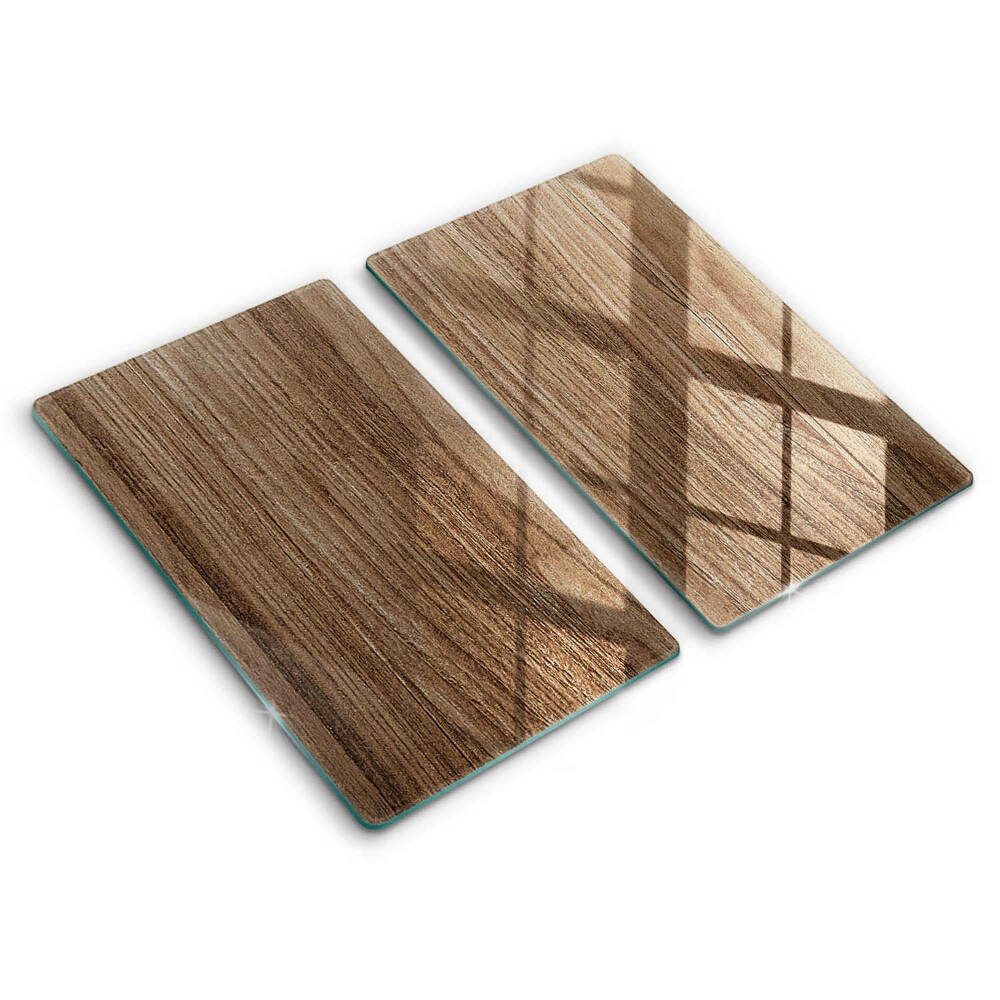 Zaščitna plošča za štedilnik Tekstura lesa