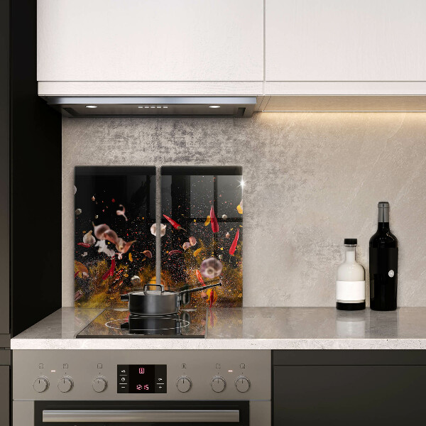 Zaščitna plošča za štedilnik Pekoče začimbe