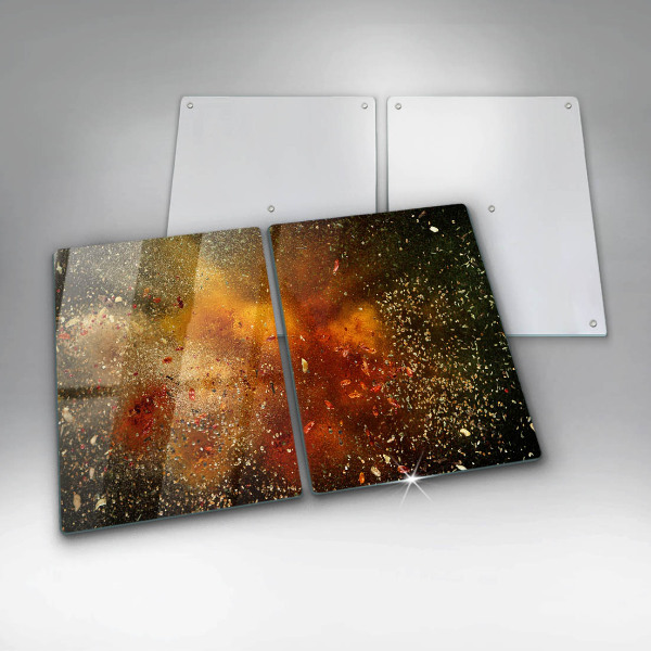 Zaščitna plošča za štedilnik Pisane začimbe