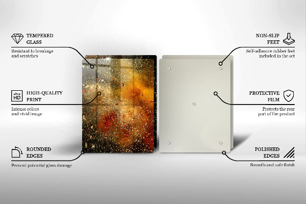 Zaščitna plošča za štedilnik Pisane začimbe