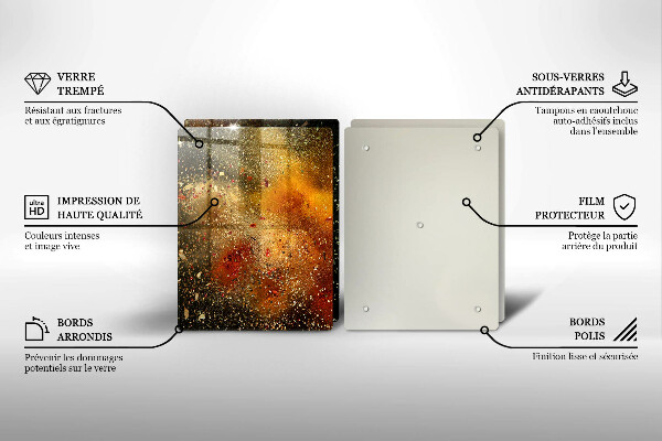 Zaščitna plošča za štedilnik Pisane začimbe