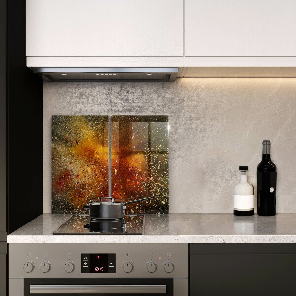 Zaščitna plošča za štedilnik Pisane začimbe