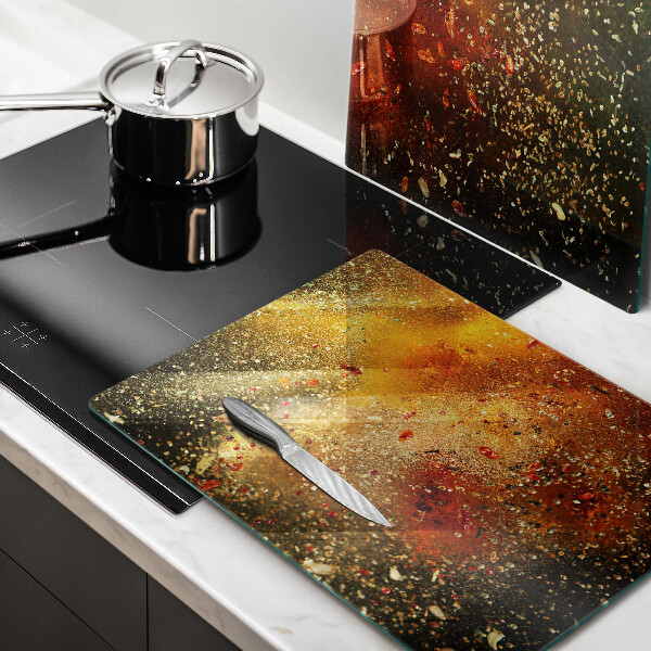 Zaščitna plošča za štedilnik Pisane začimbe