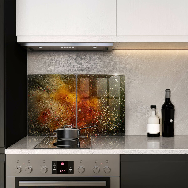 Zaščitna plošča za štedilnik Pisane začimbe