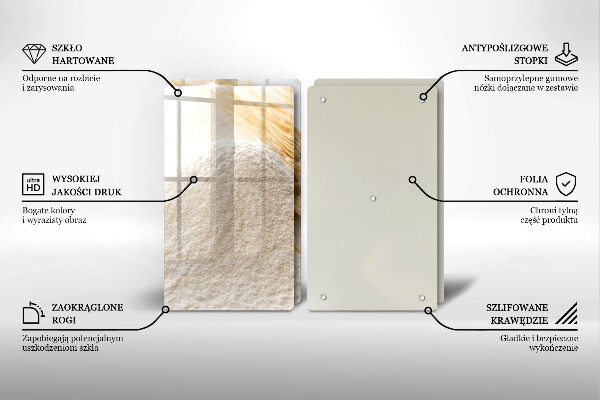 Zaščitna plošča za štedilnik Moka in klasje