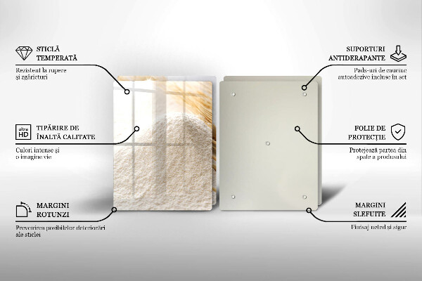 Zaščitna plošča za štedilnik Moka in klasje