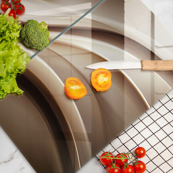 Zaščitna plošča za štedilnik Abstrakcija nežne linije