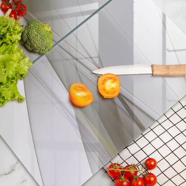 Zaščitna plošča za štedilnik Oblikovanje abstraktnih črt