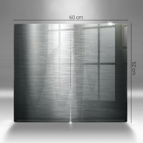 Zaščitna plošča za štedilnik Kovinska tekstura