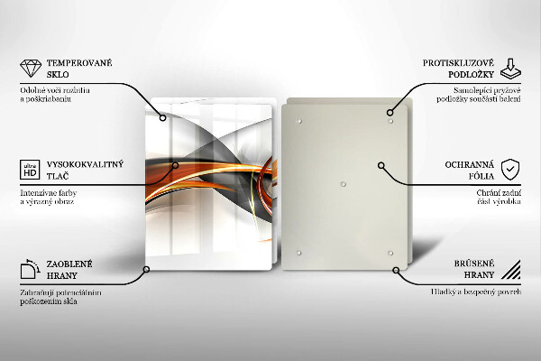 Zaščitna plošča za štedilnik Moderne oblike