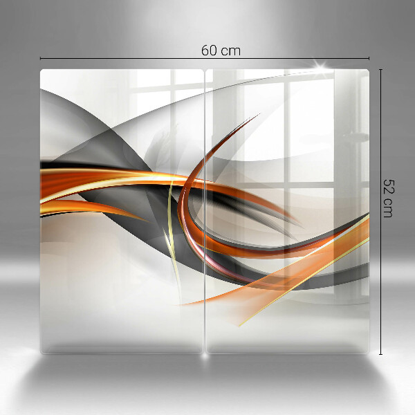 Zaščitna plošča za štedilnik Moderne oblike