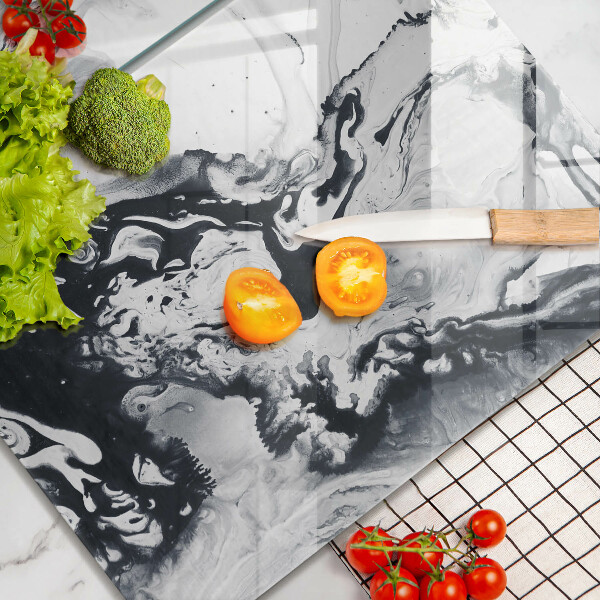 Zaščitna plošča za štedilnik Abstrakcija črnila