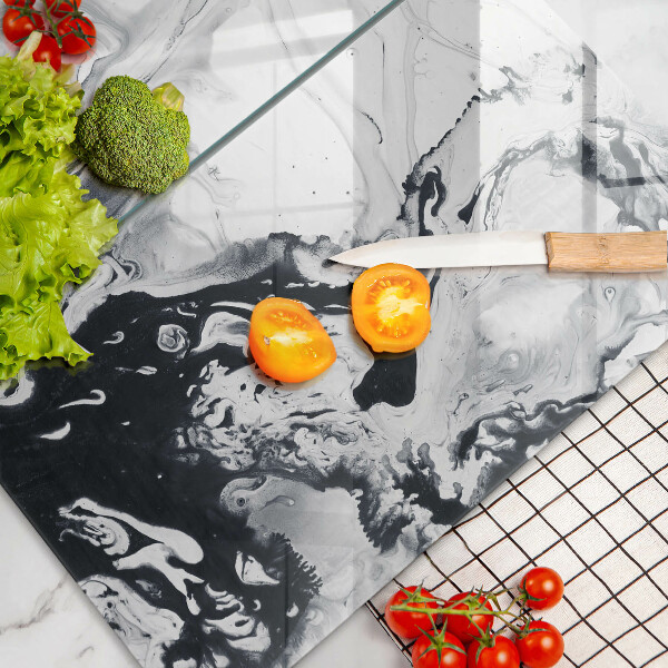 Zaščitna plošča za štedilnik Abstrakcija črnila