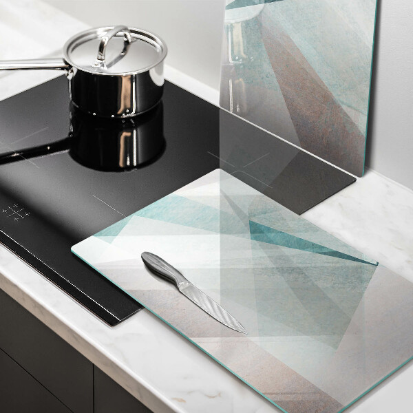 Zaščitna plošča za štedilnik Ostra abstrakcija