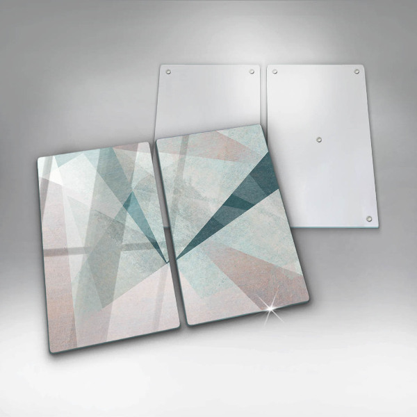 Zaščitna plošča za štedilnik Ostra abstrakcija