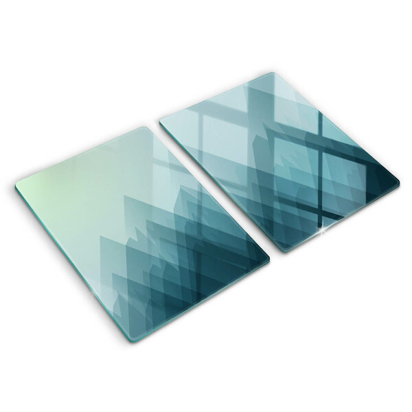 Zaščitna plošča za štedilnik Abstraktne gore