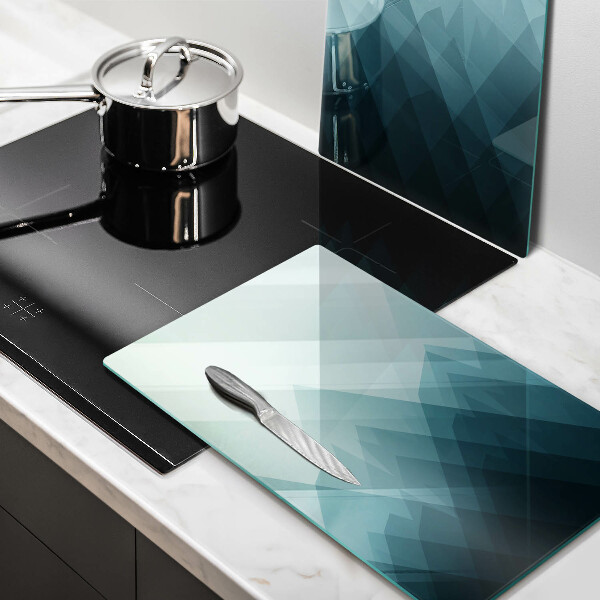 Zaščitna plošča za štedilnik Abstraktne gore